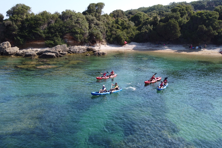 Private Sea Kayak over sunk city of ancient Feia