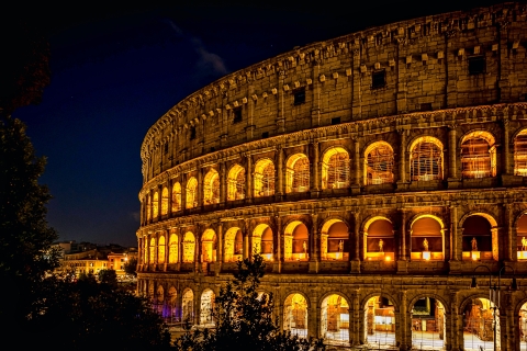 Rom: Nachttour mit Pizza und Gelato