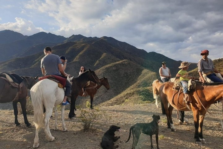 Mendoza: Sunset Horse Back Riding in the Mountains and BBQ
