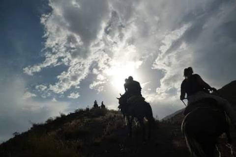 Mendoza: Sunset Horse Back Riding in the Mountains and BBQ
