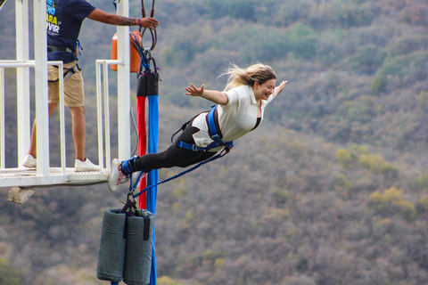 Santiago: Bungee Jumping at Cola de Caballo Park