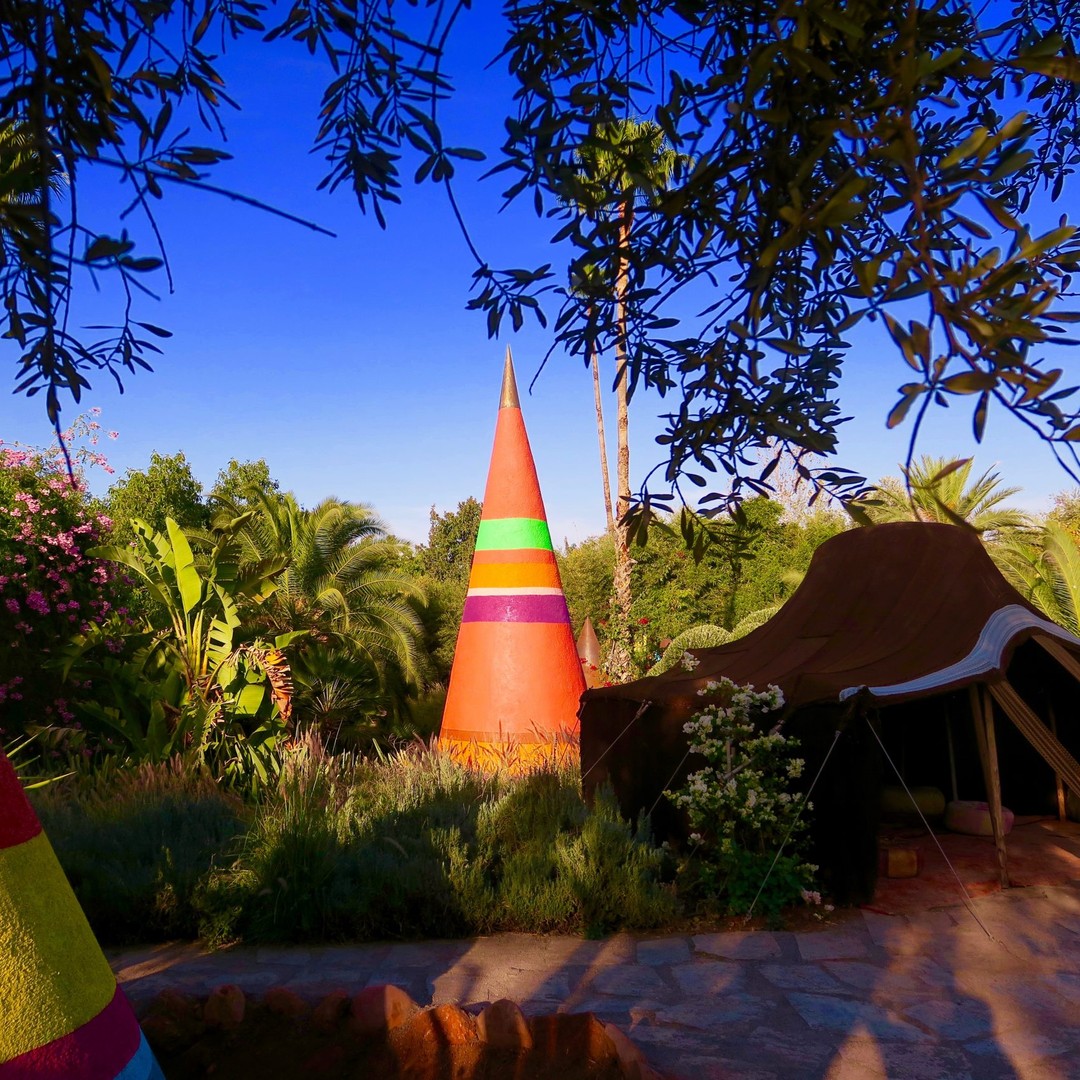Jardin d'Anima et promenade à dos de chameau - demi-journée à partir de Marrakech - dromadaire