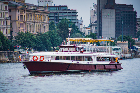 Budapest: Skyline Sightseeing Cruise med utsikt över parlamentet1 timmes nattkryssning