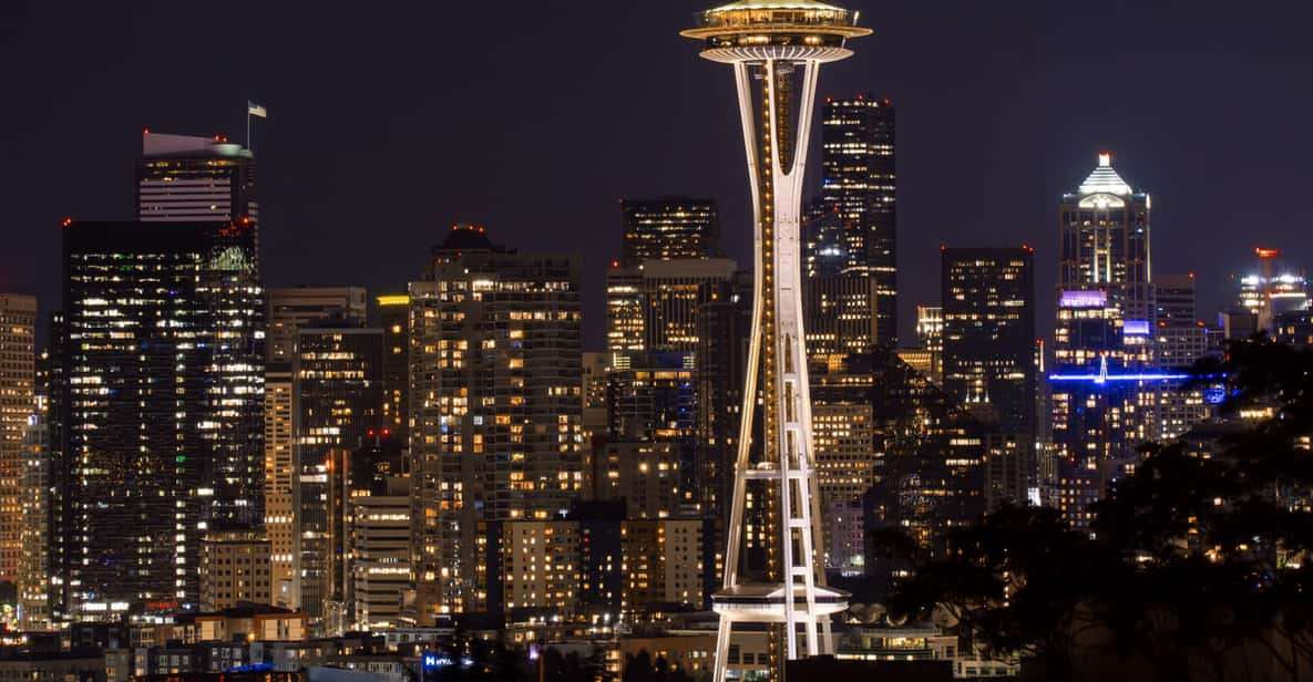 Seattle: Scenic Night Tour with Space Needle & Skywheel | GetYourGuide