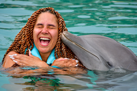 DELPHINSCHWIMMEN ABENTEUER ISLA MUJERESKATAMARAN-SCHWIMMABENTEUER