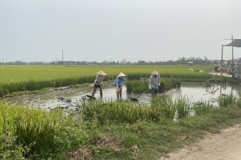 Halve dag verkennen van het platteland van Hoi An in een Vespa