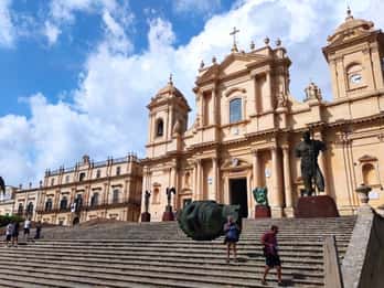 Gita giornaliera privata di Siracusa, Ortigia e Noto da Taormina
