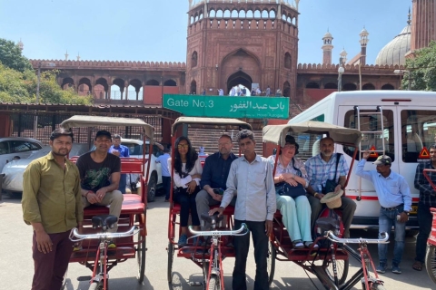 Van Delhi: 2-daagse sightseeingtour door Delhi en JaipurPrivé AC-vervoer en alleen live gids