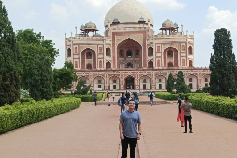 Van Delhi: 2-daagse sightseeingtour door Delhi en JaipurAC-transport, gids, 5-sterrenaccommodatie, monumententickets