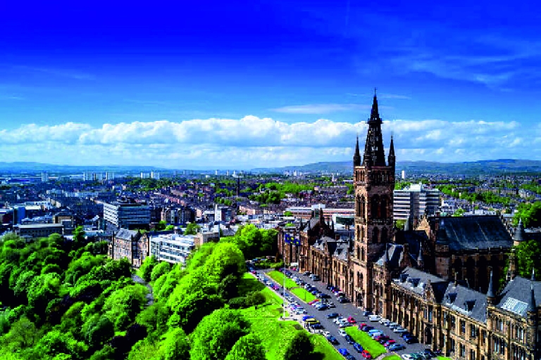 Guided Walking Tour of Glasgow with Train Ticket