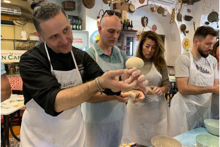 Nápoles: Clase de elaboración de pizza napolitana