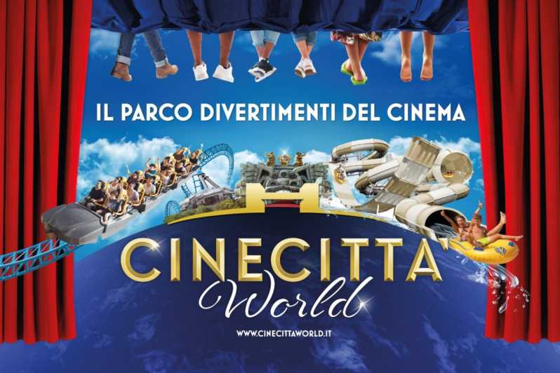 Rome: Cinecittà World Entrance Ticket