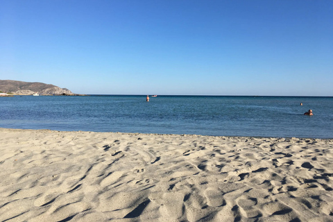 Transfert privé de La Canée à la plage d'Elafonissi