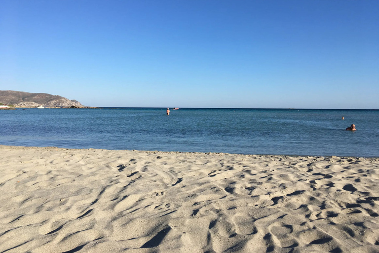 Transfert privé de La Canée à la plage d'Elafonissi