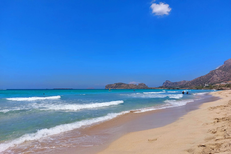 Transfert privé de La Canée à la plage d'Elafonissi