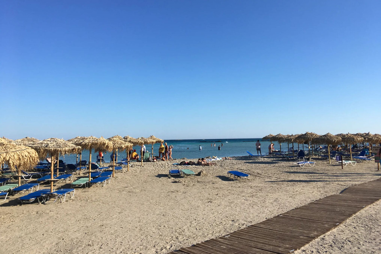 Transfert privé de La Canée à la plage d'Elafonissi