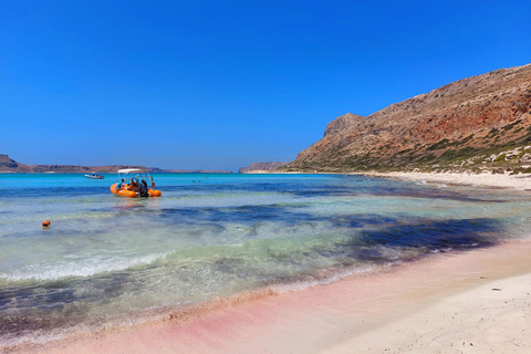 Transfert privé de La Canée à la plage d'Elafonissi