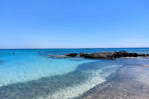 Transfert privé de La Canée à la plage d'Elafonissi