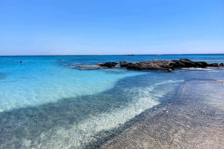 Transfert privé de La Canée à la plage d'Elafonissi