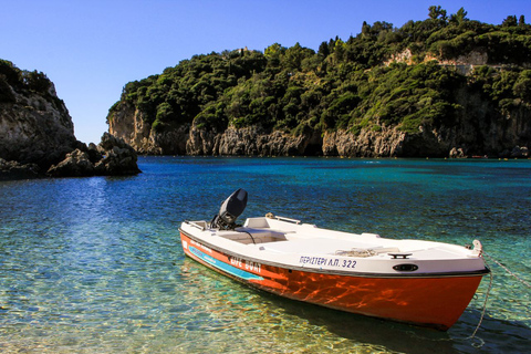 Privétour van een hele dag: stranden en stad van Corfu