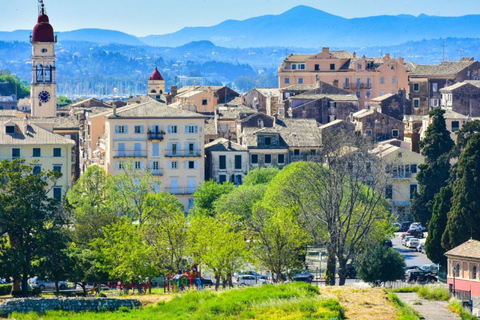 Privétour van een hele dag: stranden en stad van Corfu