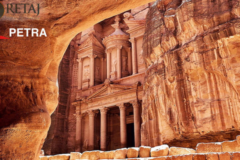 2Days Petra Wadi Rum night and Baptisim site 2hours tourVisite privée