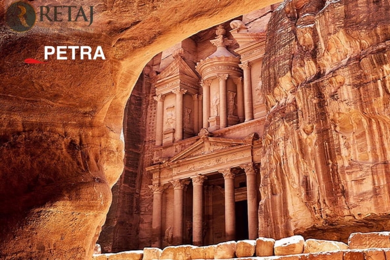 Visita de 2 días a Petra, Wadi Rum nocturno y el Baptisterio de 2 horasVisita privada