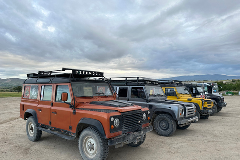 Vanuit Cappadocië: Jeepsafari (Per Persoon)Cappadocië Jeepsafari - Zonsopgang tour