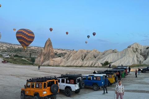 From Cappadocia: Sunrise, Sunset Jeep Safari Per Person