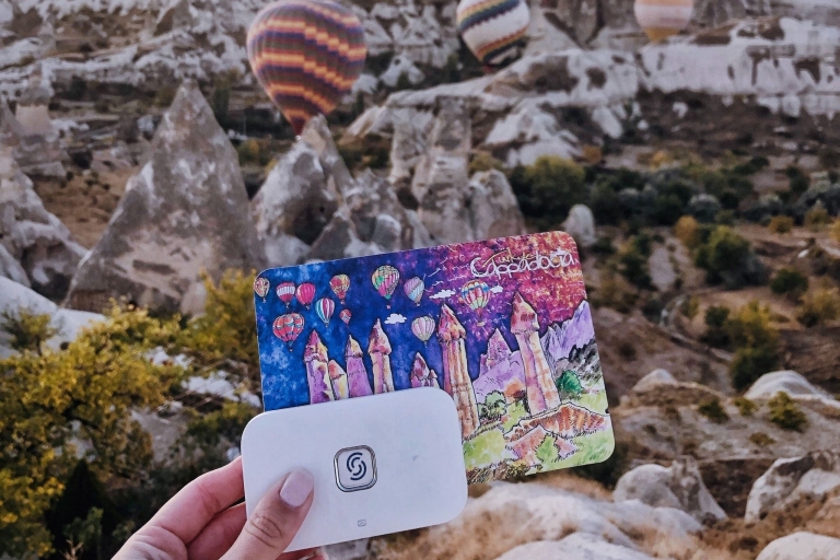 Capadocia y Turquía: Internet 4G ilimitado con Wi-Fi de bolsillo11 días de Wi-Fi de bolsillo con 4G/Internet ilimitado