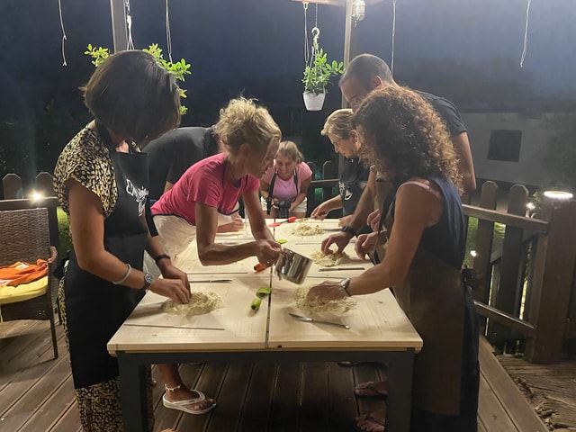 Cooking class, dinner and wine tasting in Lecce (Corigliano)
