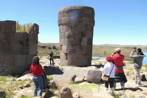 Van Puno: Tour naar Sillustani pre-Inca-gravenTour naar Sillustani pre Inca Tombs - Lake Hotels