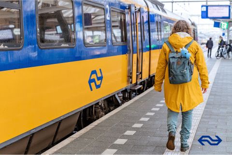 Amsterdam: Traslado en tren del Aeropuerto de Schiphol a/desde Amsterdam