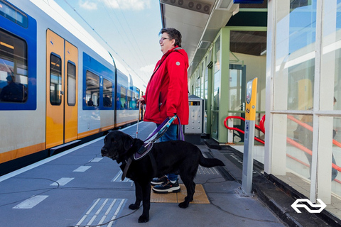 Amsterdam: Transfer pociągiem Lotnisko Schiphol z/do AmsterdamuPojedynczy z Amsterdamu na lotnisko Schiphol - druga klasa