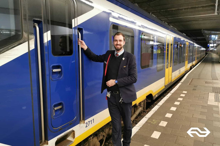 Amsterdam : Transfert en train de l'aéroport de Schiphol de/à Den HaagAller simple de l'aéroport de Schiphol à Den Haag - Première classe