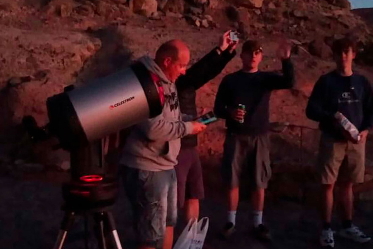 Tenerife: Tour serale al tramonto e osservazione delle stelle sul Teide + cenaTour in inglese