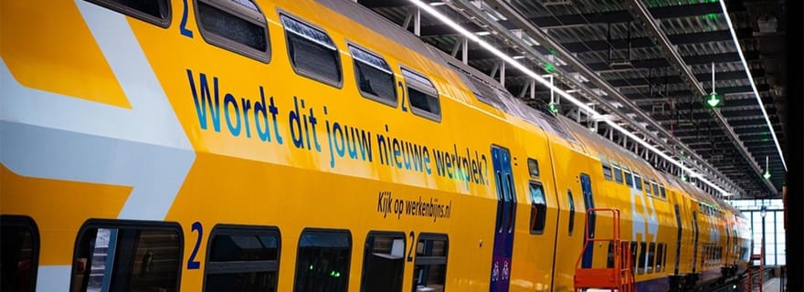 Amsterdã: Transfer de trem do Aeroporto de Schiphol de/para Roterdã