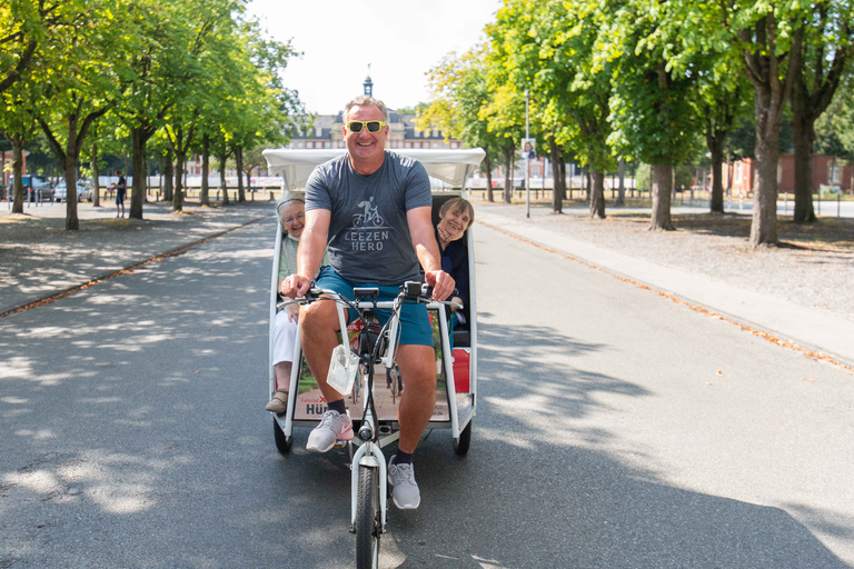 Münster: City tour guiado particular na cidade por um riquixá1 hora - Rickshaw City Tour