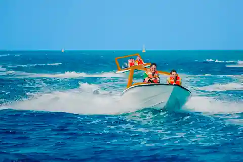 Speedboot, snorkelen en strand