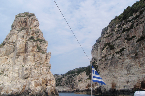 From Corfu: Blue caves & Paxos, Antipaxos island cruise