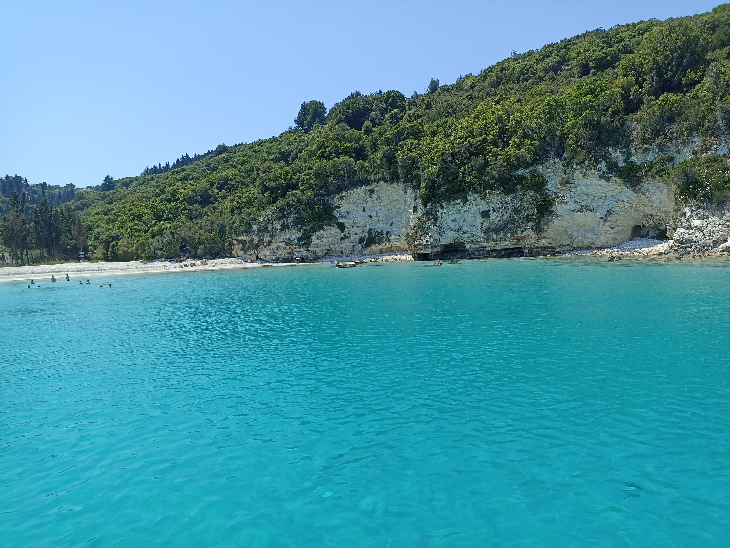 Von Korfu: Blaue Höhlen & Paxos, Inselkreuzfahrt nach Antipaxos