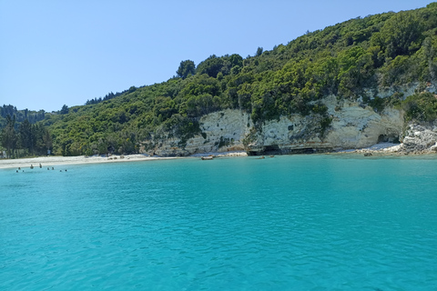 From Corfu: Blue caves & Paxos, Antipaxos island cruise