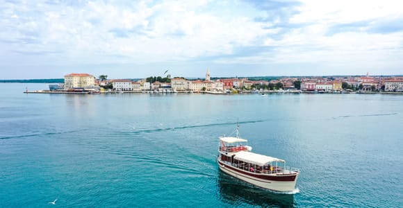 Poreč: Delfin-Bootstour mit inbegriffenen Getränken Poreč: Delfin-Bootstour mit inbegriffenen Getränken