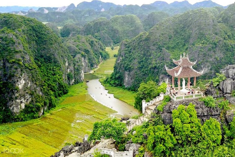 Ninh Binh-dagtour, bus, gids, lunch en toegangsprijzen