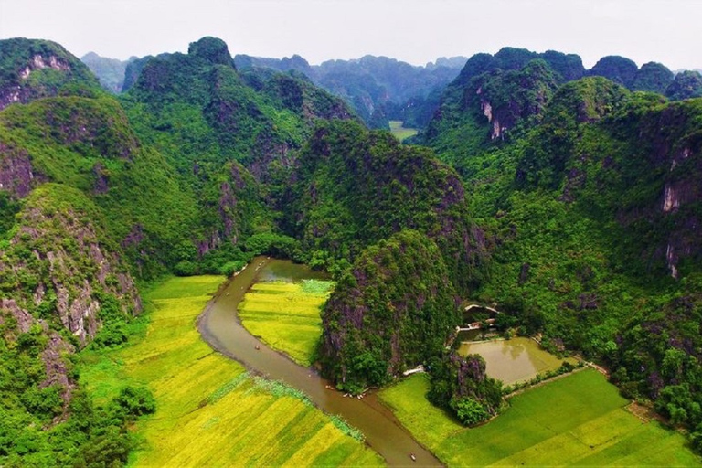 Excursion d'une journée à Ninh Binh, bus, guide, déjeuner et droits d'entrée