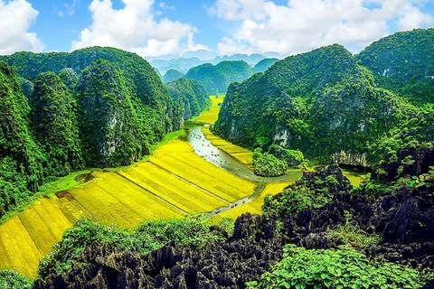 Excursion d'une journée à Ninh Binh, bus, guide, déjeuner et droits d'entrée