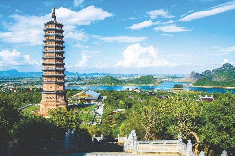 Excursion d'une journée à Ninh Binh, bus, guide, déjeuner et droits d'entrée