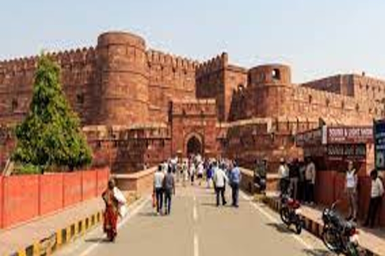 De Delhi : 2 jours Nuit à Agra Tajmahal Coucher et lever du soleilExcursion avec voiture AC, chauffeur, guide, entrée et hôtel