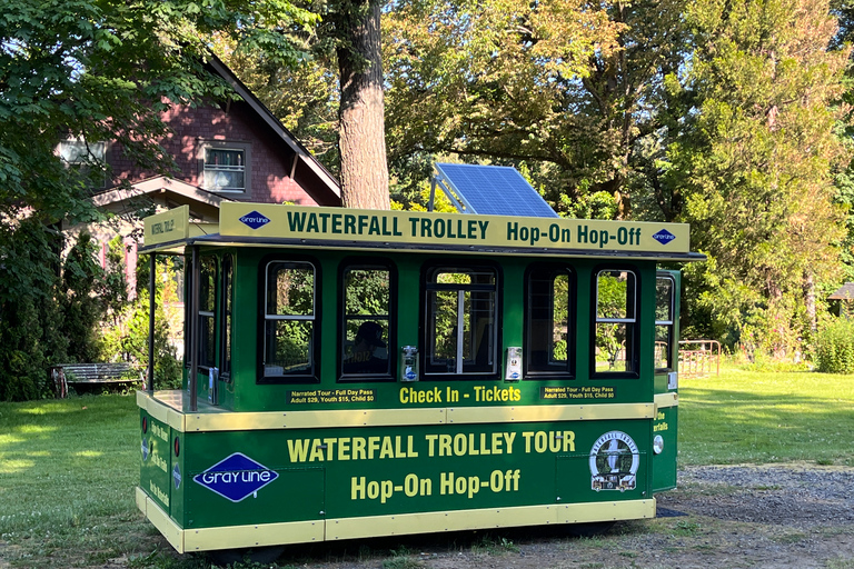 Waterfall Express -PDX: Waterfall Trolley Tickets + TransferFrom Portland: Waterfall Trolley Tickets and Transfer