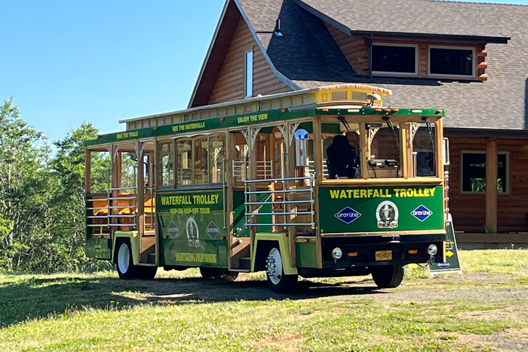 Waterfall Express -PDX: Waterfall Trolley Tickets + TransferFrom Portland: Waterfall Trolley Tickets and Transfer